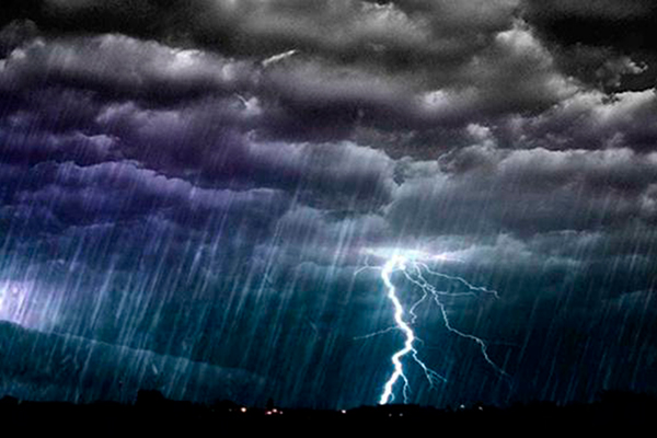 La tormenta, Jesús, y sus hijos